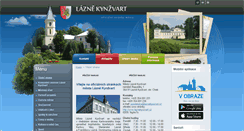 Desktop Screenshot of laznekynzvart.cz